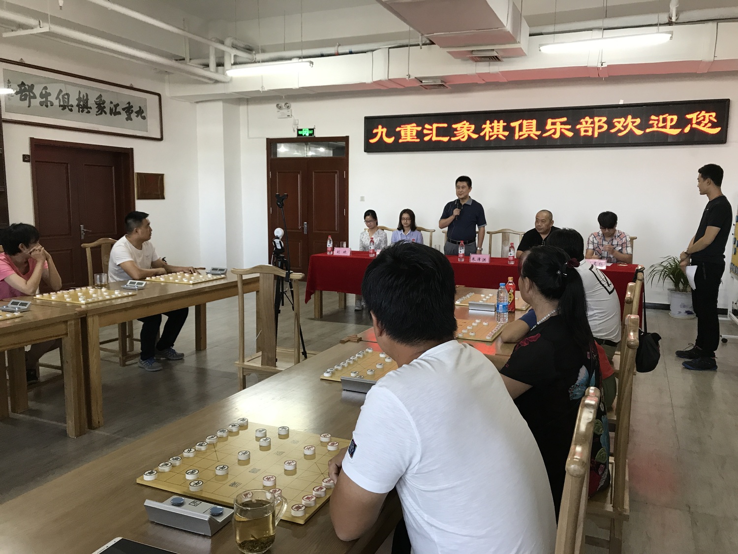 张强,唐丹,刘欢参加九重汇象棋俱乐部 周年店庆会员活动取得圆满成功!